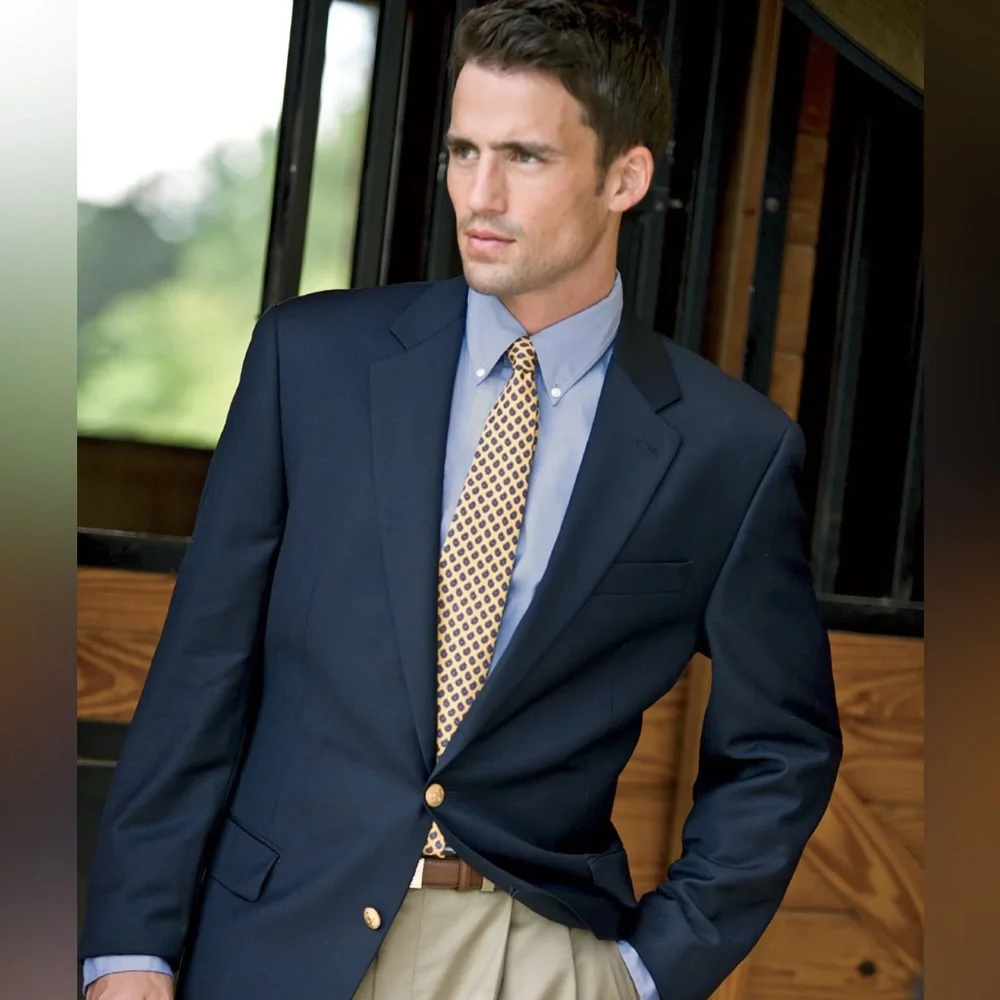 Ralph Laure Classic Navy Men's Blazer